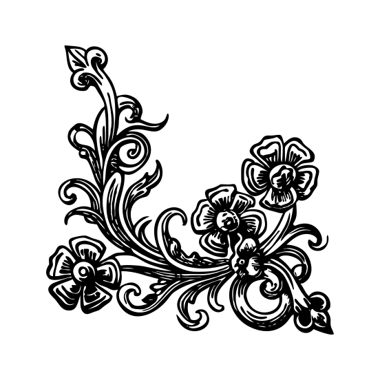 Curved Vines illustration