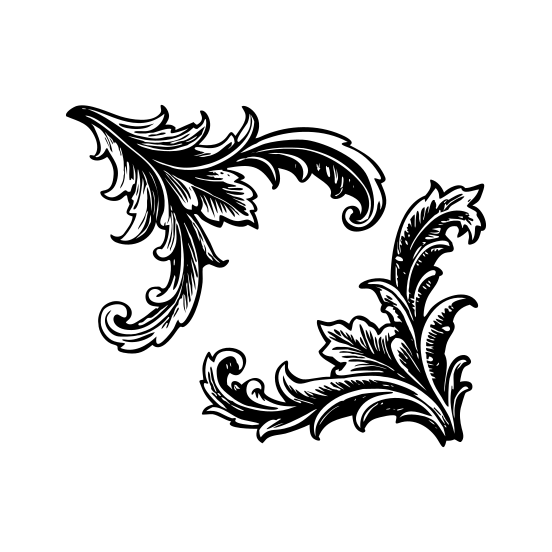 Flourish Border illustration
