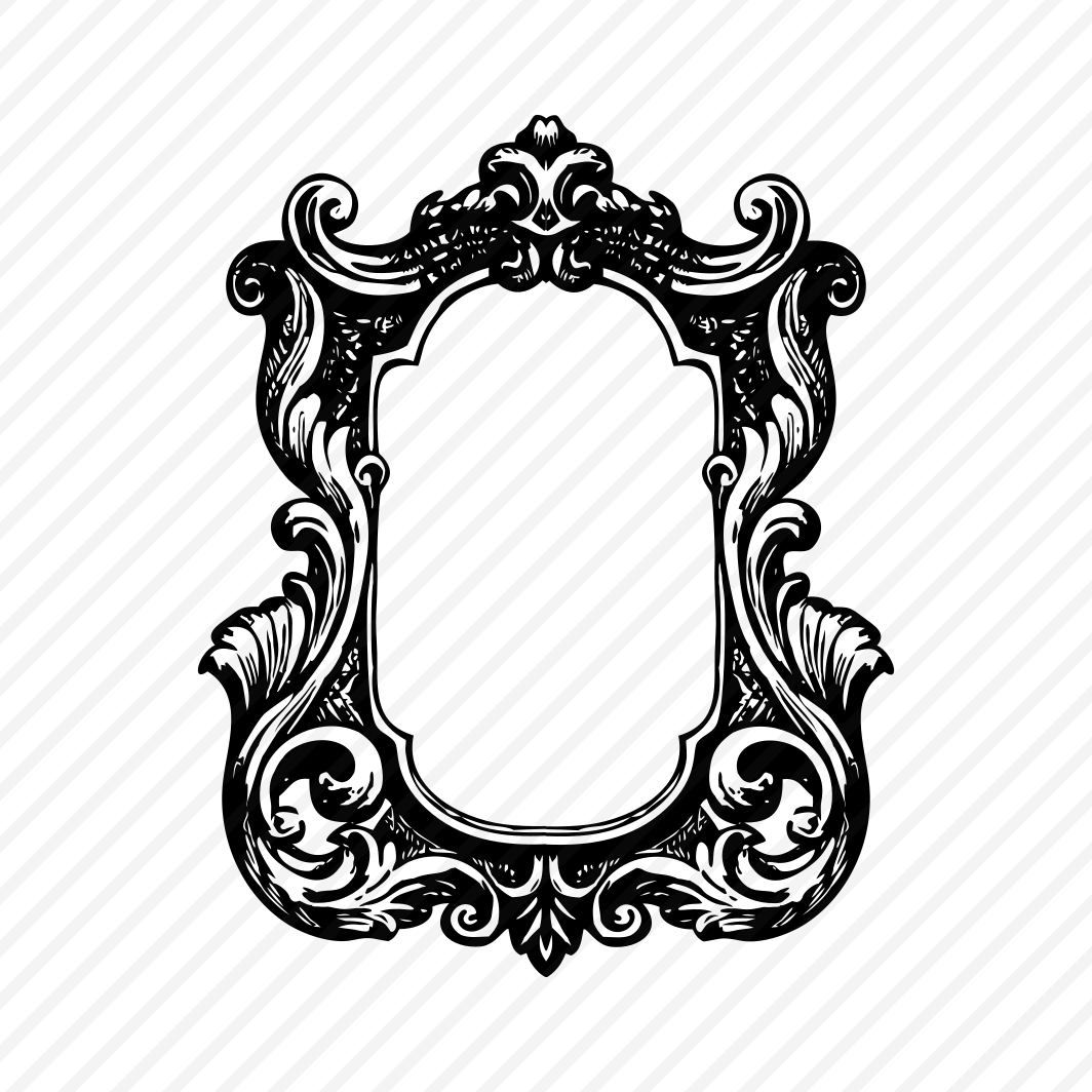 Flourished Mirror preview