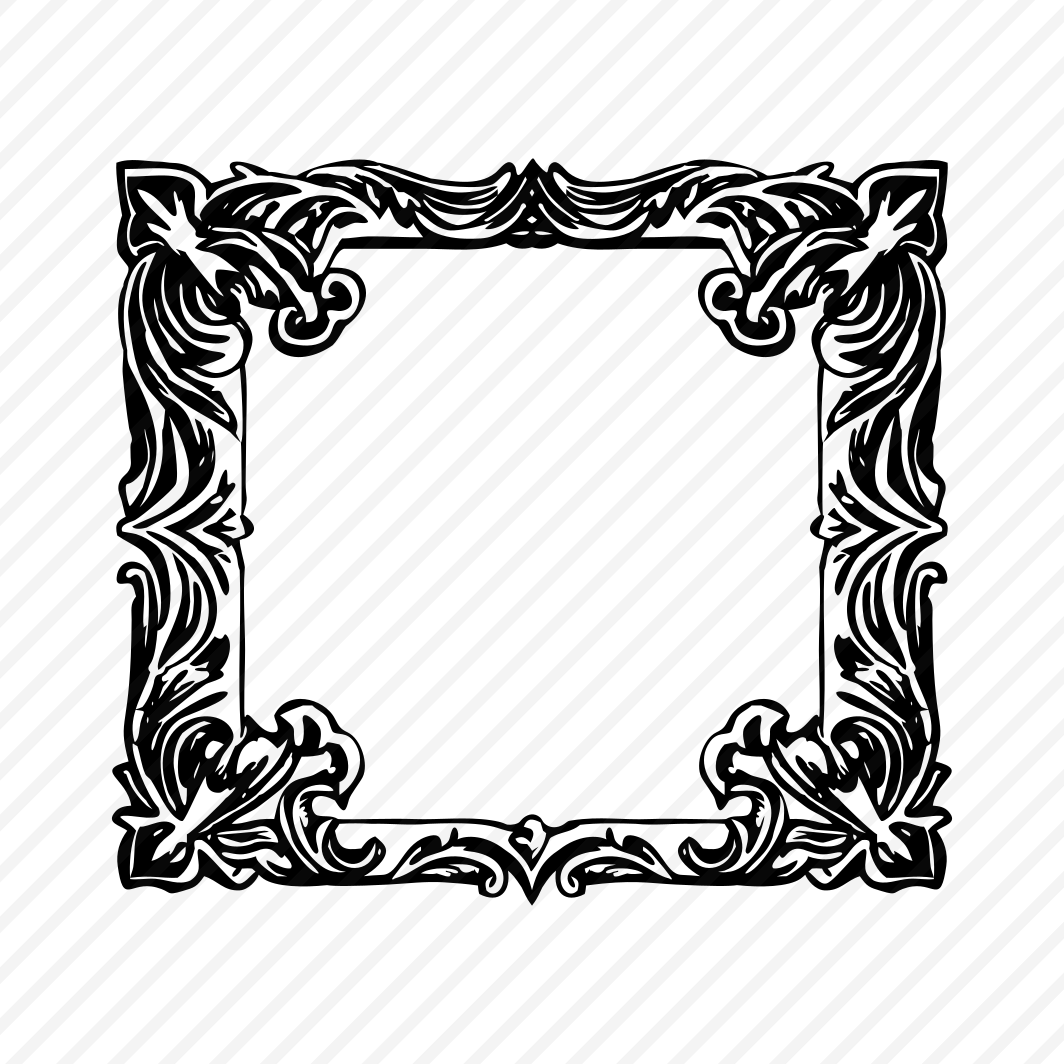 Flourished Rectangular preview