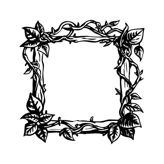 Ivy Frame illustration