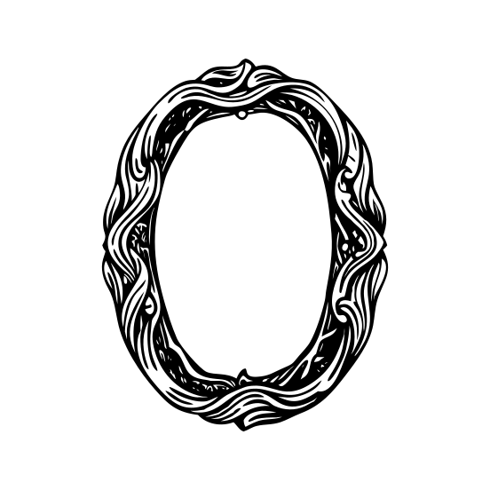 Oval Frame illustration