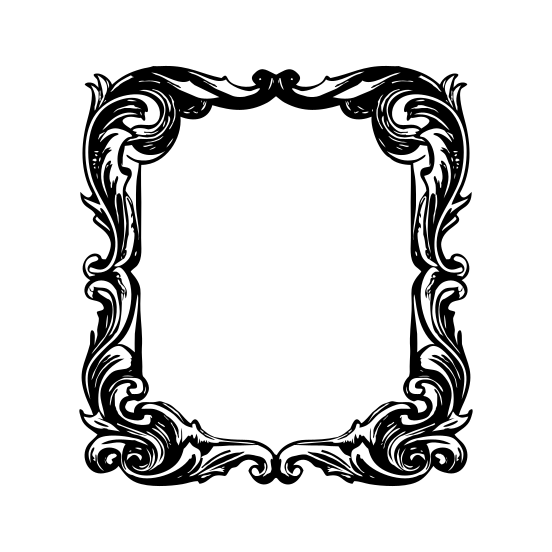 Rococo Frame illustration