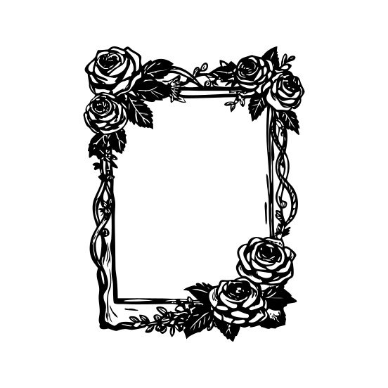 Rose Garland illustration