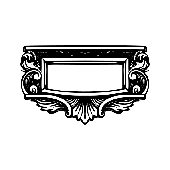 Victorian Frame illustration