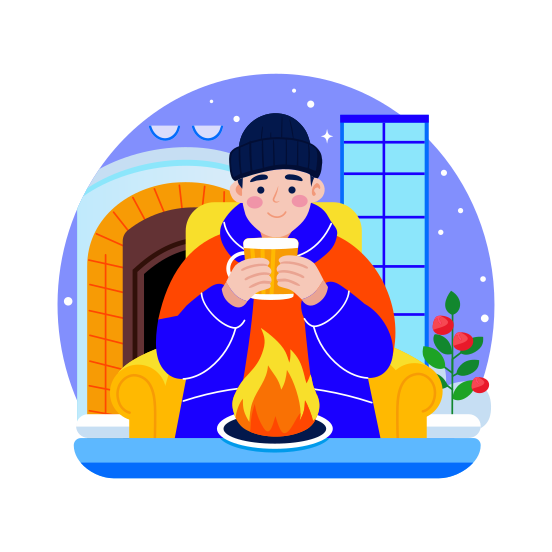 Cozy Evening illustration