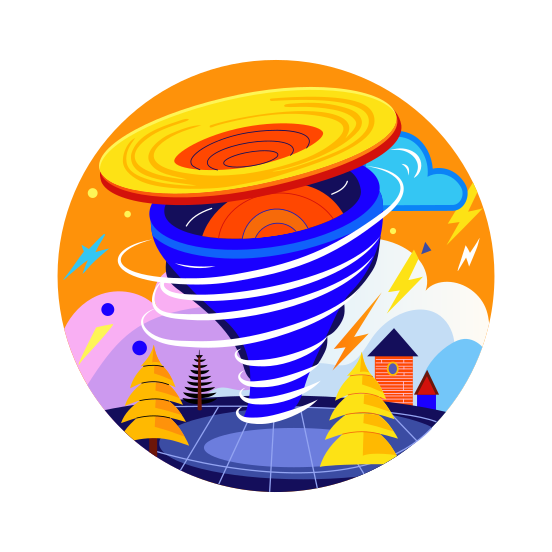 Cyclone illustration