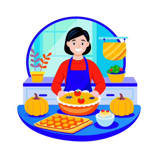 Seasonal Dishes illustration