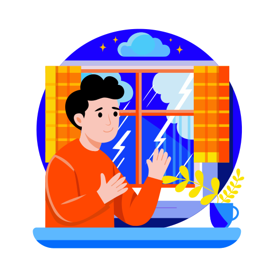 Thunderstorm illustration