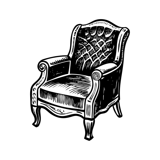 Armchair illustration