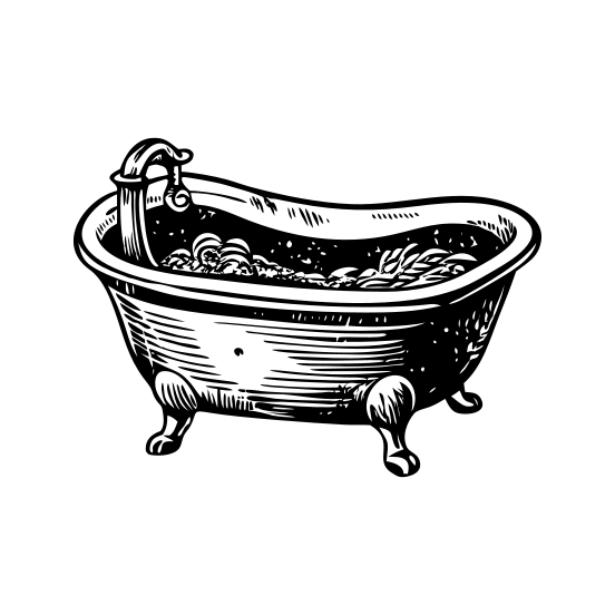 Bathtub illustration