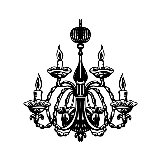 Chandelier illustration