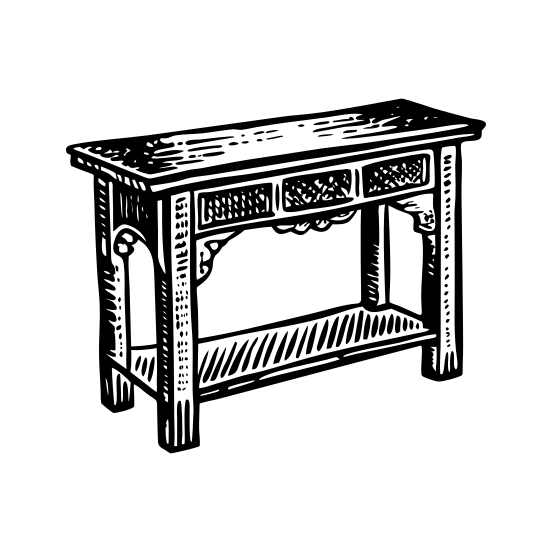 Console Table illustration
