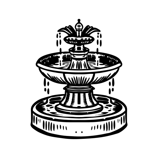 Fountain illustration