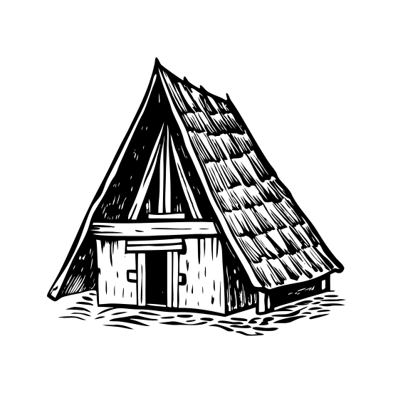 Hut illustration
