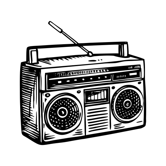 Radio Music illustration