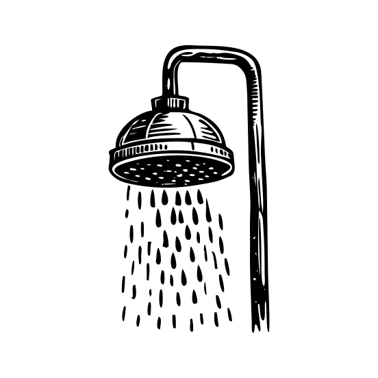 Shower illustration