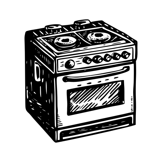 Stove illustration