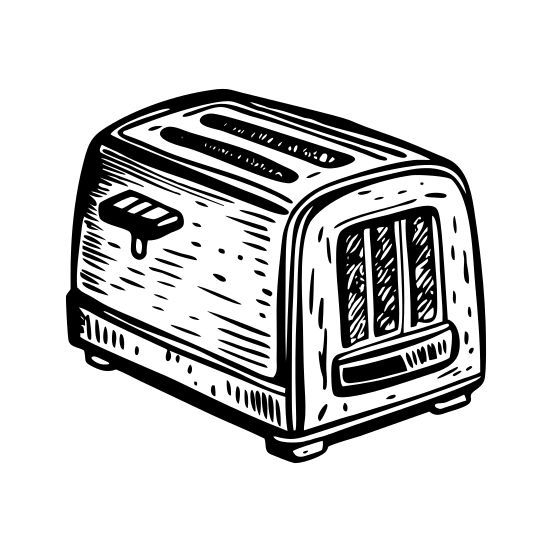 Toaster illustration