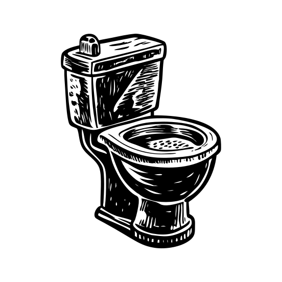 Toilet illustration