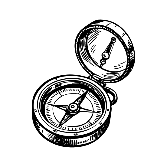 Compass illustration