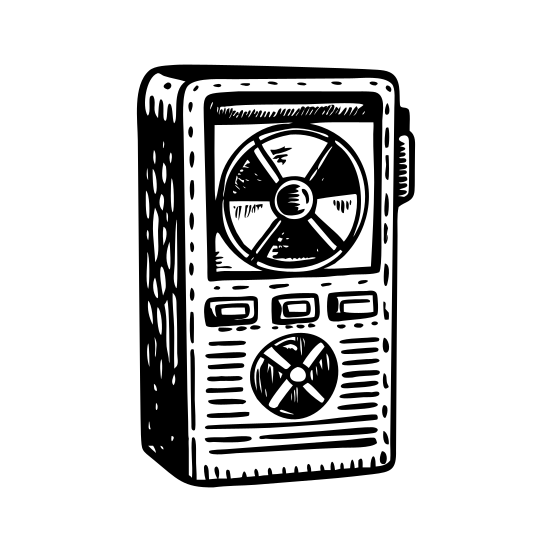 Geiger Counter illustration