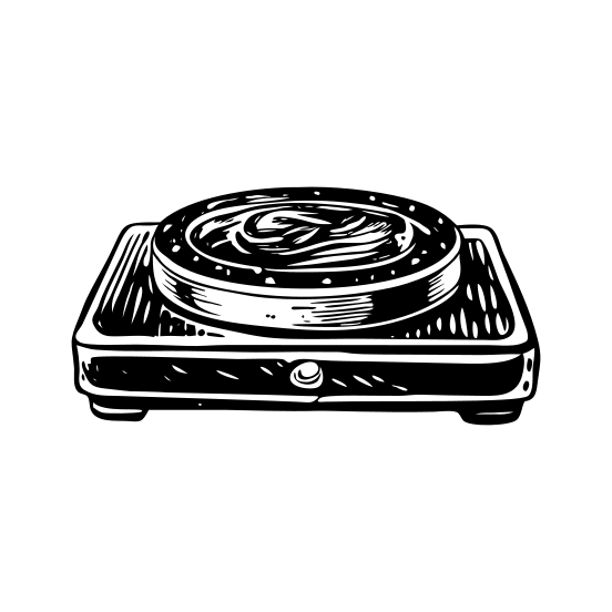 Hot Plate illustration