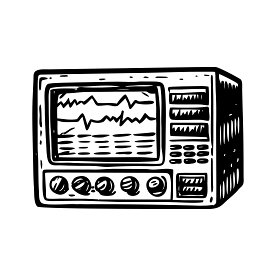 Oscilloscope illustration