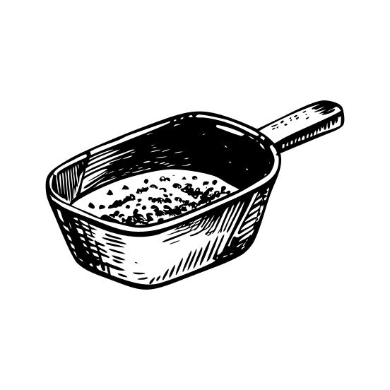 Powder Scoop illustration