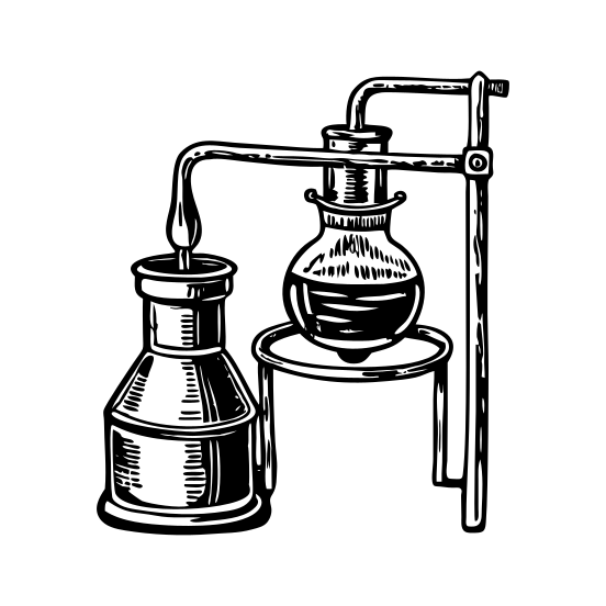 Retort Stand illustration