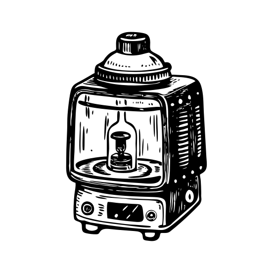 Vacuum Desiccator illustration