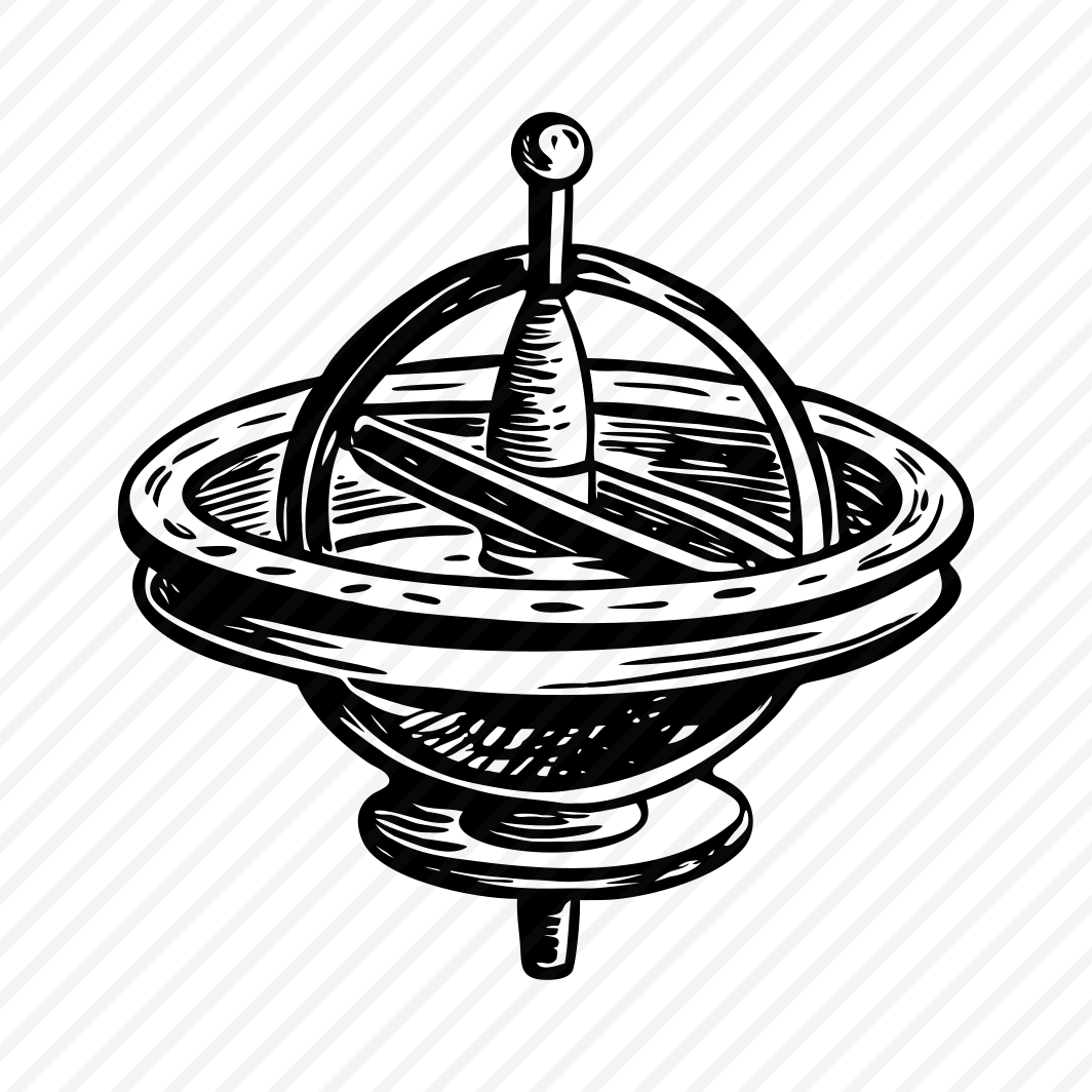 Wooden Gyroscope preview