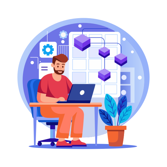Developer illustration