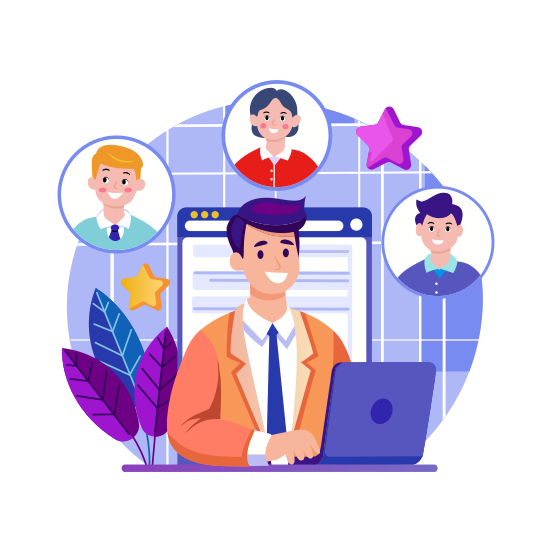 Hr Manager illustration