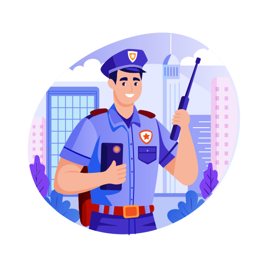 Policeman illustration