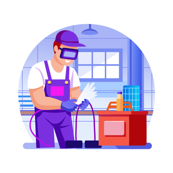 Welder illustration
