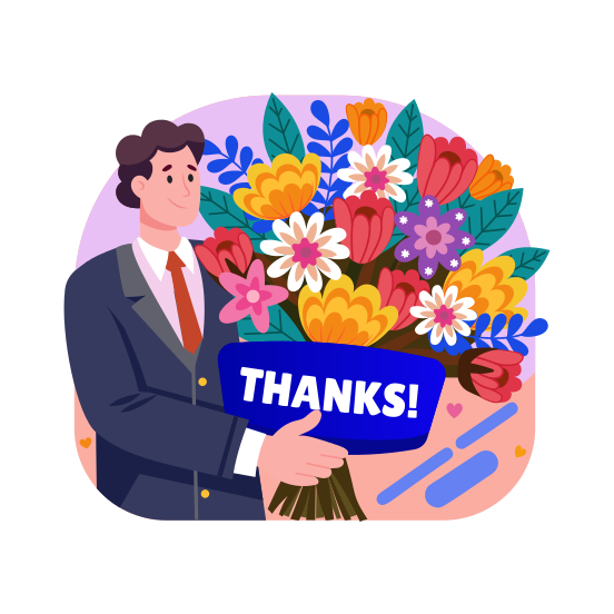Bouquet illustration