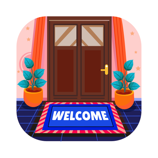 Entrance illustration