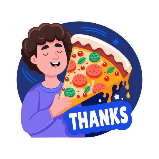 Food Thanks illustration