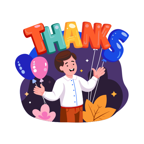 Gratitude Party illustration