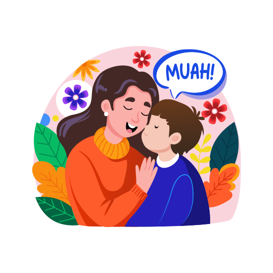 Mother Love illustration