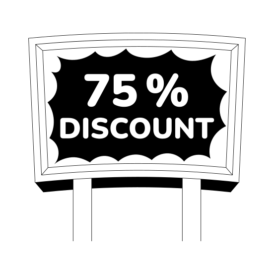 Discount Offer illustration