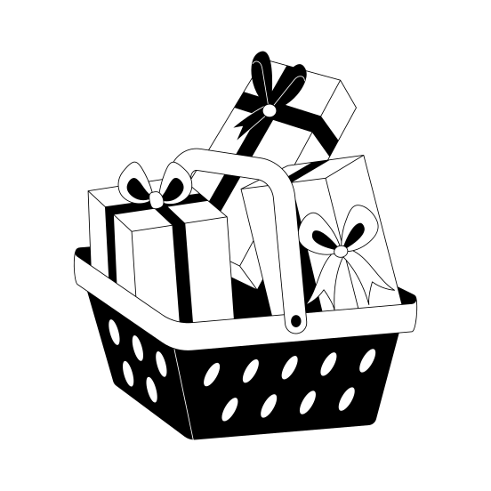 Gift Basket illustration