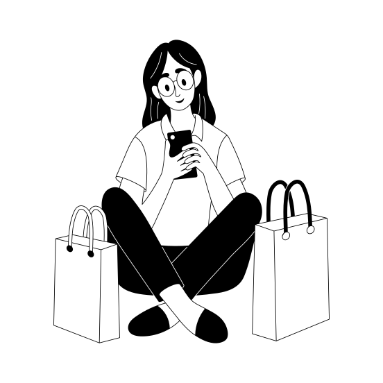 Online Order. illustration