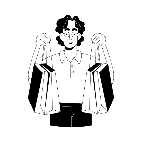 Shopping illustration