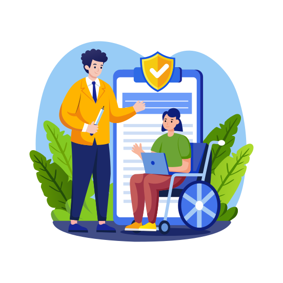 Accessible Insurance illustration