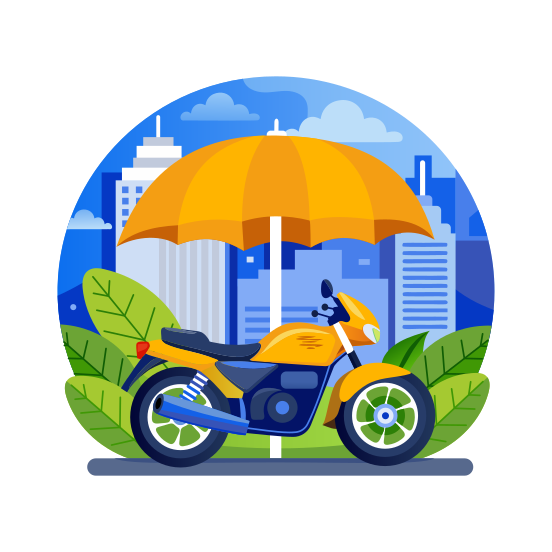 Bike Insurance illustration