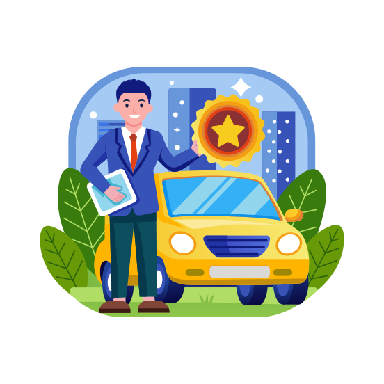 Car Bonus illustration