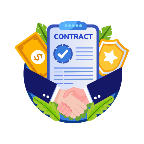 Contract illustration