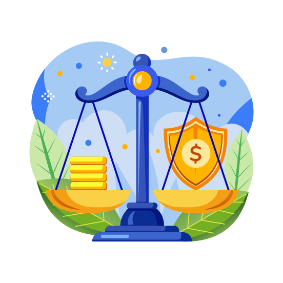 Cost Benefit illustration